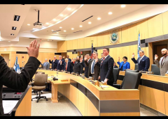 McGowan being sworn in